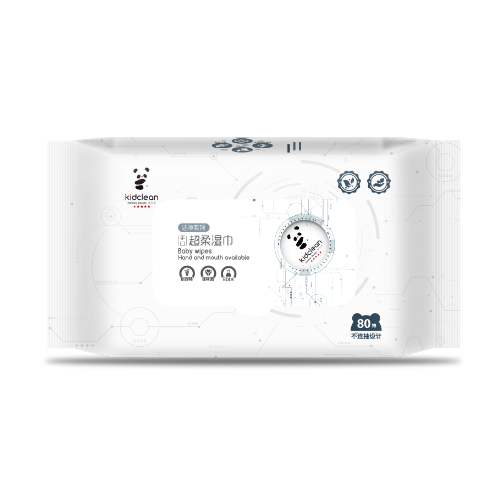 Plastic-Free Baby Wipes Unscented Hypoallergenic
